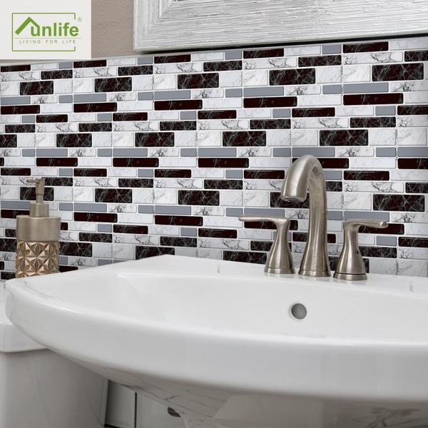 wall stickers funlife® black and white decorative home tile diy self-adhesive waterproof kitchen backsplash oil-proof
wall stickers funlife® black and white decorative home tile diy self-adhesive waterproof kitchen backsplash oil-proof