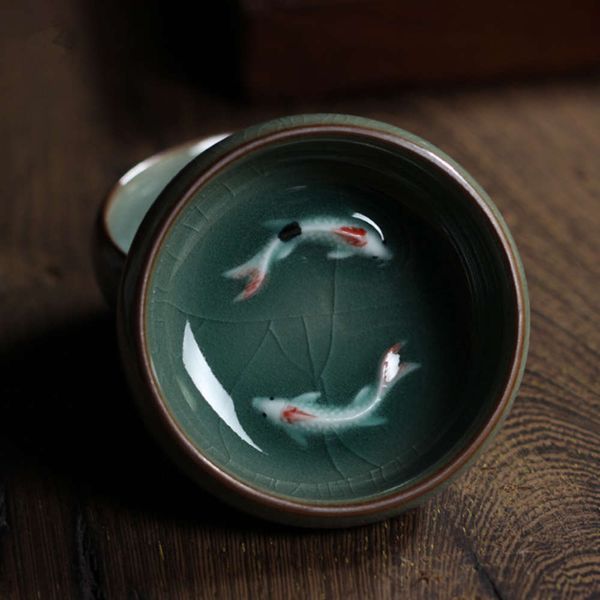 chine longquan celadon porcelain china teacup and saucer tea bowl with golden fish 60ml celadon crackle teacup
chine longquan celadon porcelain china teacup and saucer tea bowl with golden fish 60ml celadon crackle teacup