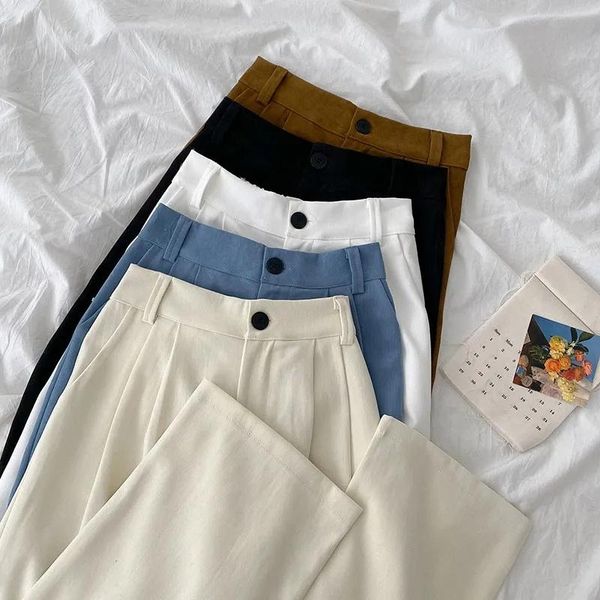 women's pants & capris spring woman streetwear high waist wide leg pant straight casual solid trousers clothes key drop size punk, Black;white
women's pants & capris spring woman streetwear high waist wide leg pant straight casual solid trousers clothes key drop size punk, Black;white