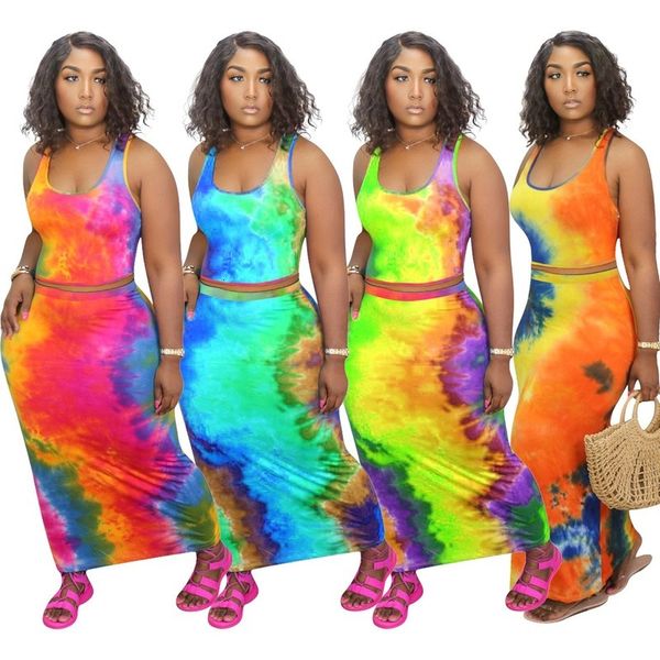 2021 new tie dye two bandage fashion crop high waist skirt bodycon piece set summer plus size 2 pieces outfits 4xl nata, White
2021 new tie dye two bandage fashion crop high waist skirt bodycon piece set summer plus size 2 pieces outfits 4xl nata, White