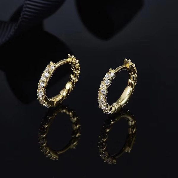 hoop & huggie high-end original s925 sterling silver france a earrings,logo engraved earring classic zircon ear earrings luxury jewerly, Golden;silver
hoop & huggie high-end original s925 sterling silver france a earrings,logo engraved earring classic zircon ear earrings luxury jewerly, Golden;silver