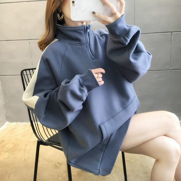 women's hoodies & sweatshirts hi-q hoodie add fleece and thicken loose clothing sweatshirt ladies streetwear christmas jersey 2021, Black
women's hoodies & sweatshirts hi-q hoodie add fleece and thicken loose clothing sweatshirt ladies streetwear christmas jersey 2021, Black