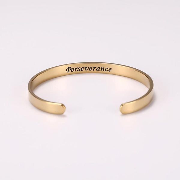 simple lettering stainless steel rose gold bracelet perseverance letter bracelet fashion couple for sale, Golden;silver
simple lettering stainless steel rose gold bracelet perseverance letter bracelet fashion couple for sale, Golden;silver