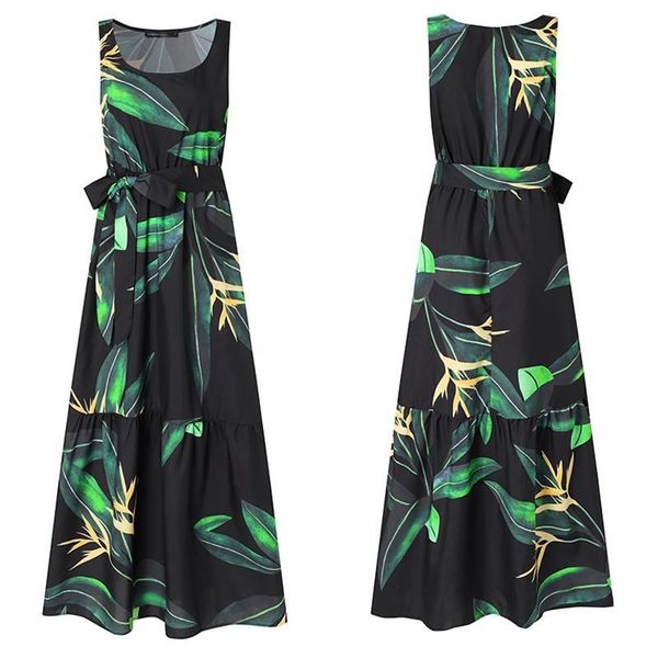 casual dresses bohemian dress women summer sundress sleeveless vintage floral print ruffles party belted beach vestido, Black;gray
casual dresses bohemian dress women summer sundress sleeveless vintage floral print ruffles party belted beach vestido, Black;gray