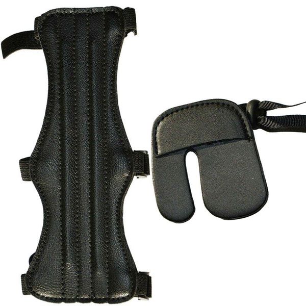 elbow & knee pads high-quality durable leather protector finger arm guard archery protective gear sleeve accessories, Black;gray
elbow & knee pads high-quality durable leather protector finger arm guard archery protective gear sleeve accessories, Black;gray