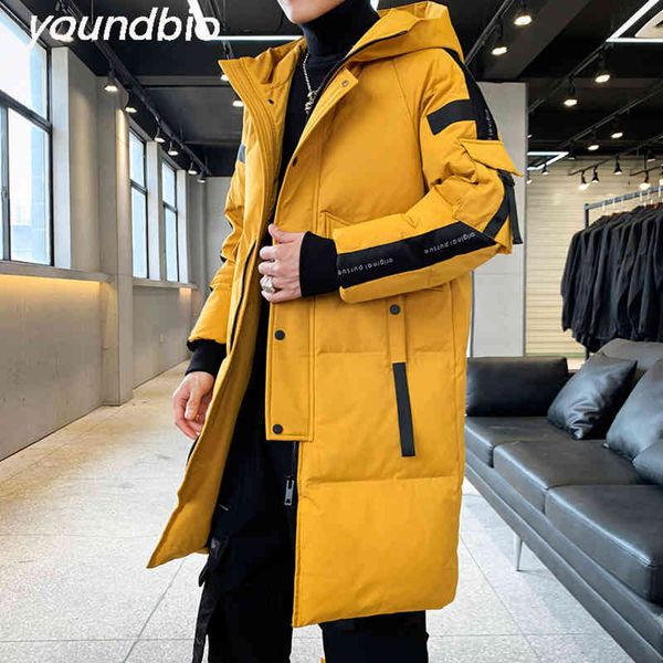 Men's et, fashion hooded high-quality warm coat, white duck down, Black
Men's et, fashion hooded high-quality warm coat, white duck down, Black