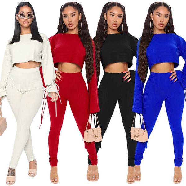 women tracksuits two pieces set designer new slim trumpet sleeve pants suits ladies outfits a229, Gray
women tracksuits two pieces set designer new slim trumpet sleeve pants suits ladies outfits a229, Gray