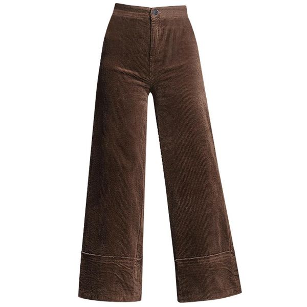 women's pants & capris plus size 4xl autumn winter corduroy wide leg office trousers casual high wait women ankle length straight, Black;white
women's pants & capris plus size 4xl autumn winter corduroy wide leg office trousers casual high wait women ankle length straight, Black;white