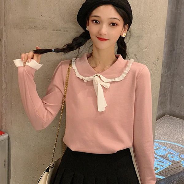 women's sweaters women sweet sweater autumn winter clothes slim knitted kawaii korean pullover cute female harajuku jumper, White;black
women's sweaters women sweet sweater autumn winter clothes slim knitted kawaii korean pullover cute female harajuku jumper, White;black