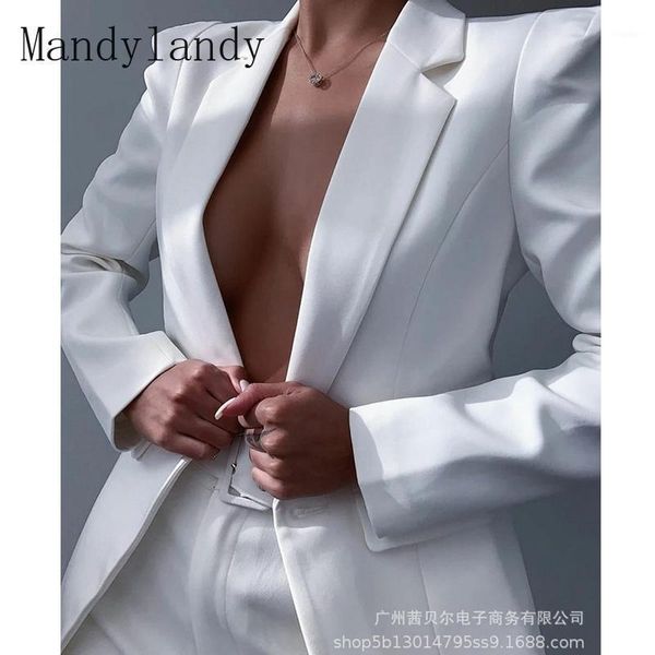 women's suits & blazers mandylandy jacket autumn long sleeve turn-down collar stitching slim single button solid color coat, White;black
women's suits & blazers mandylandy jacket autumn long sleeve turn-down collar stitching slim single button solid color coat, White;black