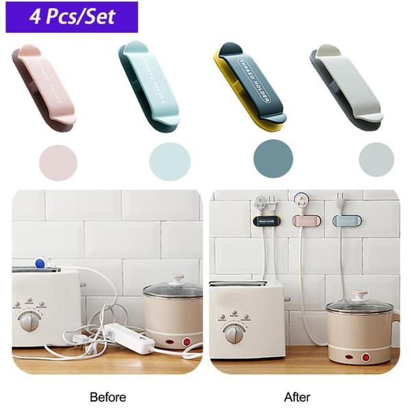 storage bags 4pcs cable holder protector management organizer finishing desksilicone wire retention clips power cord winder
storage bags 4pcs cable holder protector management organizer finishing desksilicone wire retention clips power cord winder