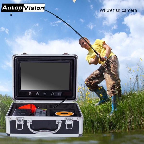 wf39 15m 30m 50m professional fish finder underwater fishing 9" color monitor infrared ir led lights
wf39 15m 30m 50m professional fish finder underwater fishing 9" color monitor infrared ir led lights