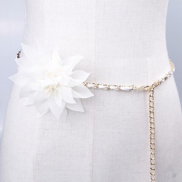 belts delicate floral vintage flowers waistband for ladies elegant women's fashion gold/silver metal chain, Black;brown 
belts delicate floral vintage flowers waistband for ladies elegant women's fashion gold/silver metal chain, Black;brown