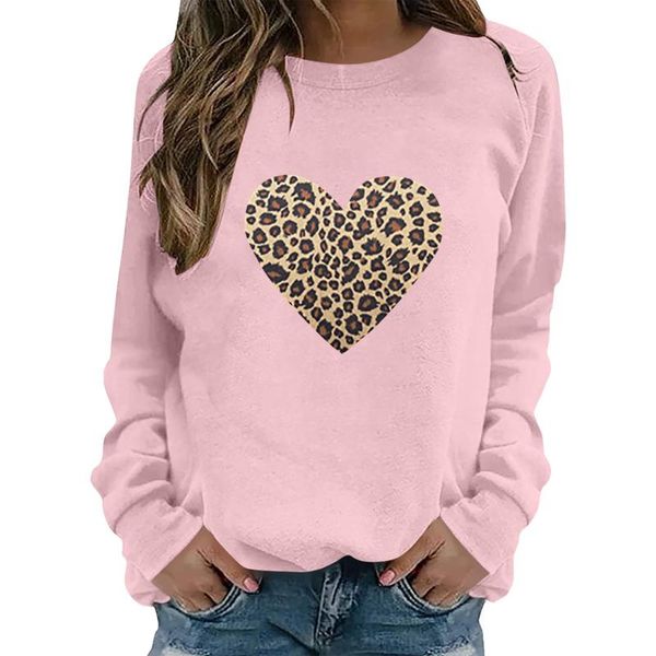 women's hoodies & sweatshirts leopard hearts printed oversized sweatshirt autumn casual solid round neck pullover y2k clothes femme ro, Black
women's hoodies & sweatshirts leopard hearts printed oversized sweatshirt autumn casual solid round neck pullover y2k clothes femme ro, Black