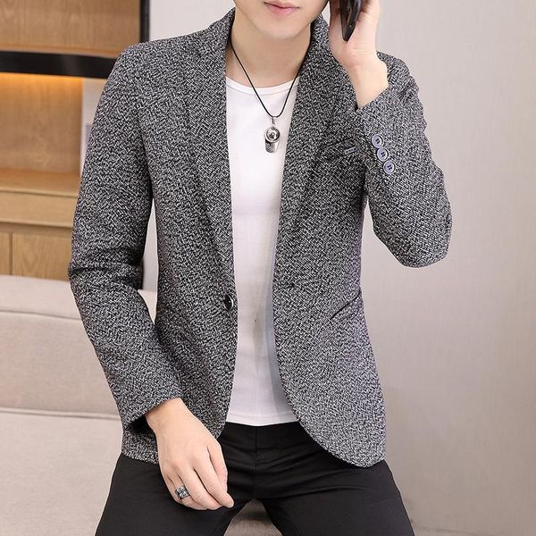 men's suits & blazers male blazer 2021autumn winter solid color slim casual man jacket wedding business party clothing dress men coats, White;black
men's suits & blazers male blazer 2021autumn winter solid color slim casual man jacket wedding business party clothing dress men coats, White;black