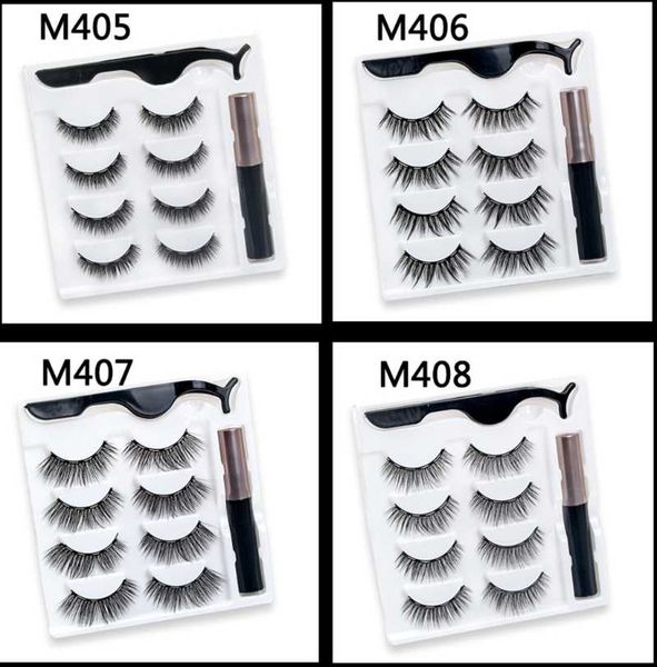 false eyelashes 4 pairs of magnet eyelash makeup magnetic eyeliner curler easy to wear thick gift
false eyelashes 4 pairs of magnet eyelash makeup magnetic eyeliner curler easy to wear thick gift
