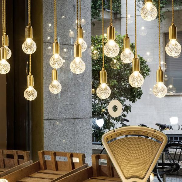 pendant lamps nordic modern simple crystal glass chandelier restaurant el bedroom duplex staircase creative personality led
pendant lamps nordic modern simple crystal glass chandelier restaurant el bedroom duplex staircase creative personality led