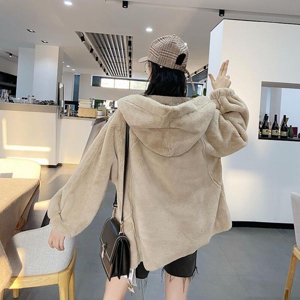 winter stay warm oversize hooded large size faux fur coat new casual hoodies long sleeve women fur jacket outwear, Black
winter stay warm oversize hooded large size faux fur coat new casual hoodies long sleeve women fur jacket outwear, Black