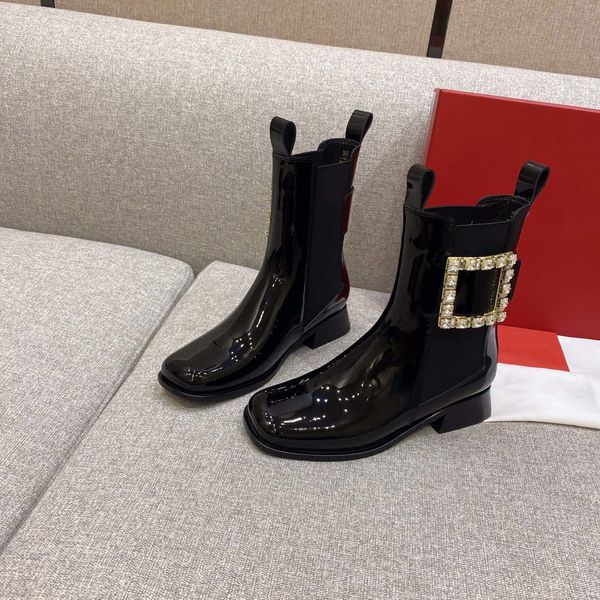 women's shoes designer square buckle straps luxury comfortable brand martin boots size 35-40, Red;white
women's shoes designer square buckle straps luxury comfortable brand martin boots size 35-40, Red;white