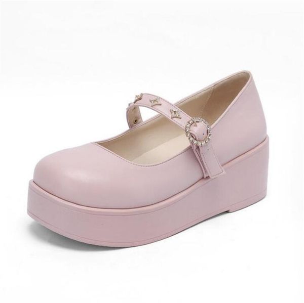 dress shoes female lolita cute mary janes pumps platform wedges high heels women's sweet gothic punk woman, Black
dress shoes female lolita cute mary janes pumps platform wedges high heels women's sweet gothic punk woman, Black