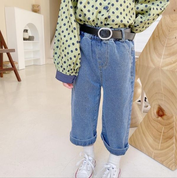 2021 new arrival girls denim long pants spring fashion girls jean pants 2-7 years yl983, Blue
2021 new arrival girls denim long pants spring fashion girls jean pants 2-7 years yl983, Blue