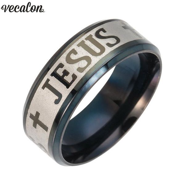 wedding rings vecalon 3 colors jesus cross ring 316 stainless steel party anniversary band for women men finger drop jewelry, Slivery;golden
wedding rings vecalon 3 colors jesus cross ring 316 stainless steel party anniversary band for women men finger drop jewelry, Slivery;golden