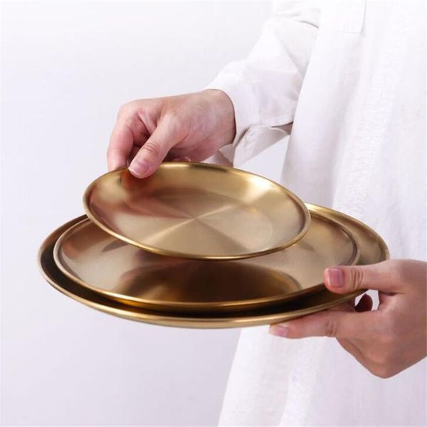 dishes & plates golden kitchen fruit stainless steel storage tray luxury metal round plate
dishes & plates golden kitchen fruit stainless steel storage tray luxury metal round plate