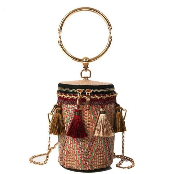 evening bags 2021 summer fashion handbag straw bag women round tote hand metal ring tassel chain shoulder travel
evening bags 2021 summer fashion handbag straw bag women round tote hand metal ring tassel chain shoulder travel