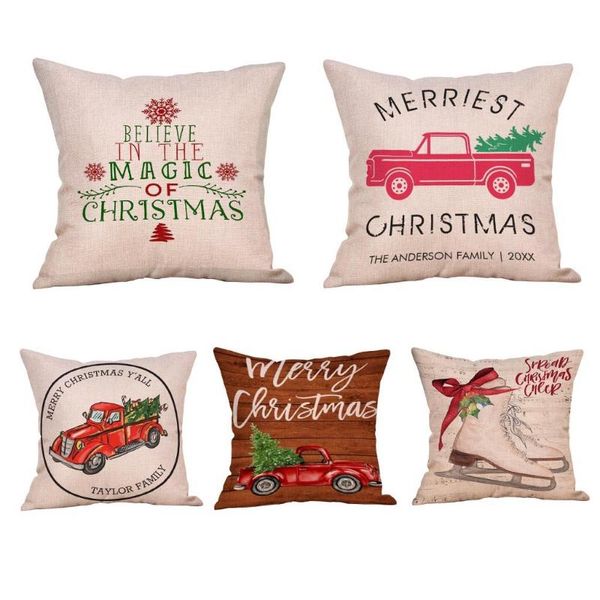 cushion/decorative pillow christmas printed cushion cover polyester sofa car case 45cm x home room decor l1031
cushion/decorative pillow christmas printed cushion cover polyester sofa car case 45cm x home room decor l1031