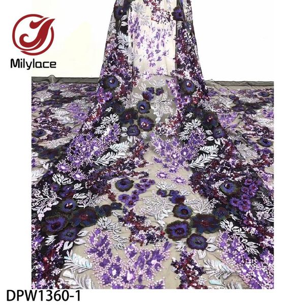 ribbon luxury 3d flower embroidered lace fabric 5yards bridal with sequins embroidery african french dpw1360, Pink;blue
ribbon luxury 3d flower embroidered lace fabric 5yards bridal with sequins embroidery african french dpw1360, Pink;blue