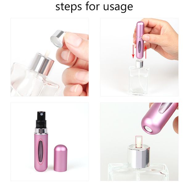 mini portable refillable perfume spray bottle aluminum makeup water atomizer bottle empty container travel perfume bottle tool
mini portable refillable perfume spray bottle aluminum makeup water atomizer bottle empty container travel perfume bottle tool