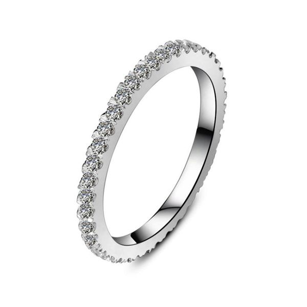 cluster rings genuine 0.55ct bling tiny diamond encrusted band for women white gold finish solid sterling silver, Golden;silver 
cluster rings genuine 0.55ct bling tiny diamond encrusted band for women white gold finish solid sterling silver, Golden;silver