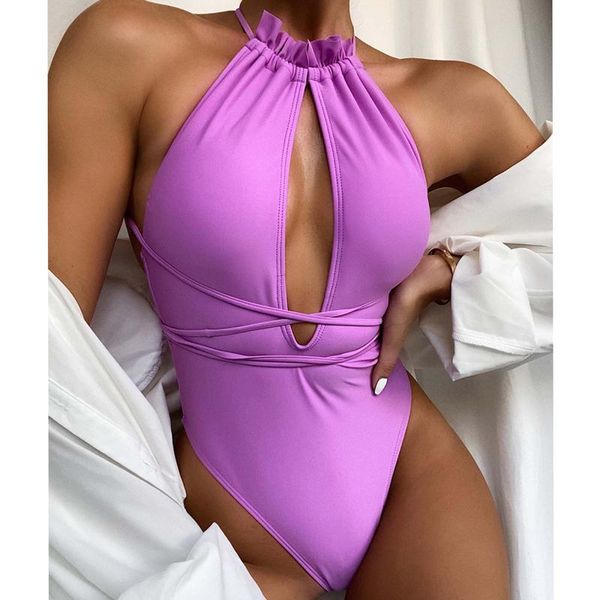 women's swimwear 40#women siamese straps bikini set push up halter swimsuit beachwear padded solid backless maillot monokini, White;black
women's swimwear 40#women siamese straps bikini set push up halter swimsuit beachwear padded solid backless maillot monokini, White;black
