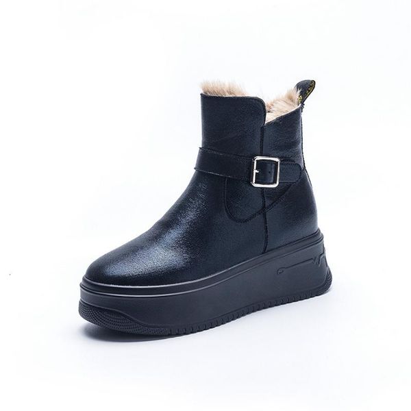 swonoc genuine snowboots women skin warm shoes female winter boots sliver esqc, Black
swonoc genuine snowboots women skin warm shoes female winter boots sliver esqc, Black