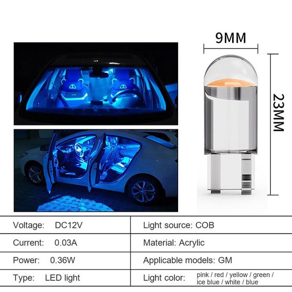 emergency lights 2/10 pcs led t10 car bulb acrylic light pink white blue green license plate reading quality tail
emergency lights 2/10 pcs led t10 car bulb acrylic light pink white blue green license plate reading quality tail