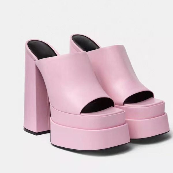 womens heeled slippers medusa aevitas genuine leather sandals 15.5cm chunky heel 6cm platform shoes big size 35-42 women sandal fashion desi, Black
womens heeled slippers medusa aevitas genuine leather sandals 15.5cm chunky heel 6cm platform shoes big size 35-42 women sandal fashion desi, Black