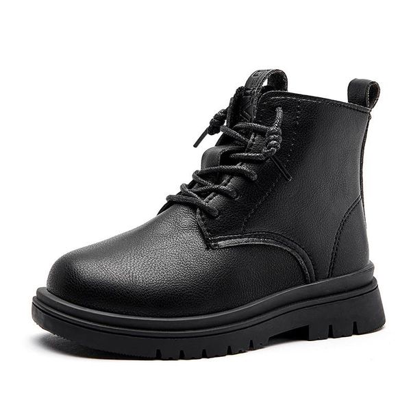 plus velvet girls boots winter new boys fashion single non-slip waterproof children' shoes british short ankle boots for kids, Black;grey
plus velvet girls boots winter new boys fashion single non-slip waterproof children' shoes british short ankle boots for kids, Black;grey