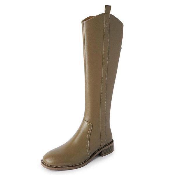 boots women knee high low heels genuine leather fashion concise casual party shoes woman autumn winter 2022 size 41 42, Black
boots women knee high low heels genuine leather fashion concise casual party shoes woman autumn winter 2022 size 41 42, Black