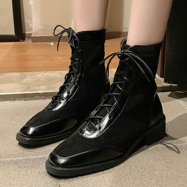 boots nice super cool ankle women autumn oxford leather shoes woman med heels female ins trend comfort europe boot, Black
boots nice super cool ankle women autumn oxford leather shoes woman med heels female ins trend comfort europe boot, Black