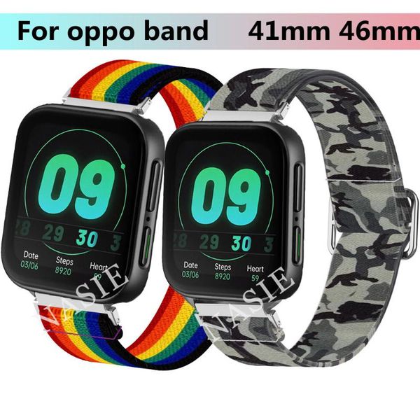 watch bands scrunchie strap for oppo band 46mm 41mm adjustable elastic nylon solo loop bracelet, Black;brown
watch bands scrunchie strap for oppo band 46mm 41mm adjustable elastic nylon solo loop bracelet, Black;brown