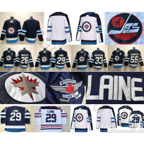 96 New Winnipeg Jets Hockey 26 Blake Wheeler 29 Patrik Laine 33 Dustin 55 Mark Scheifele 57 Tyler Myers Blue White Jersey
96 New Winnipeg Jets Hockey 26 Blake Wheeler 29 Patrik Laine 33 Dustin 55 Mark Scheifele 57 Tyler Myers Blue White Jersey
