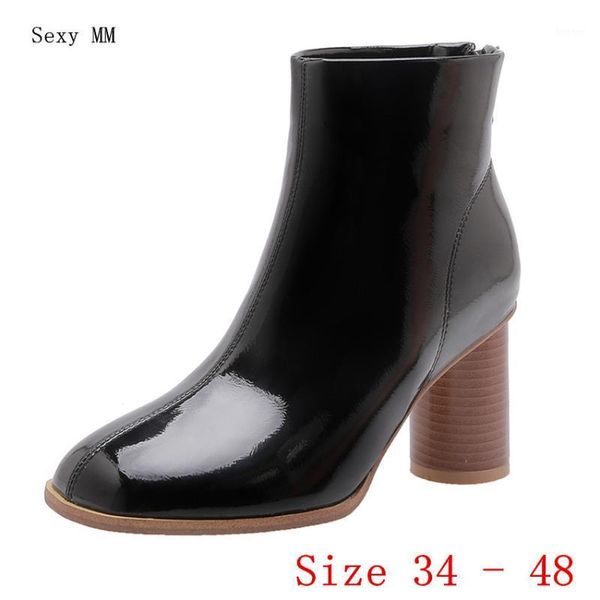boots spring autumn women ankle square high heel woman short ladies shoes botas plus size 34 - 40 41 42 43 44 45 46 47 481, Black
boots spring autumn women ankle square high heel woman short ladies shoes botas plus size 34 - 40 41 42 43 44 45 46 47 481, Black