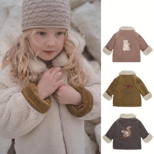 jackets children plush jacket coats autumn and winter thick warm children's clothing corduroy lining kids embroidery outerwear coat, Blue;gray
jackets children plush jacket coats autumn and winter thick warm children's clothing corduroy lining kids embroidery outerwear coat, Blue;gray