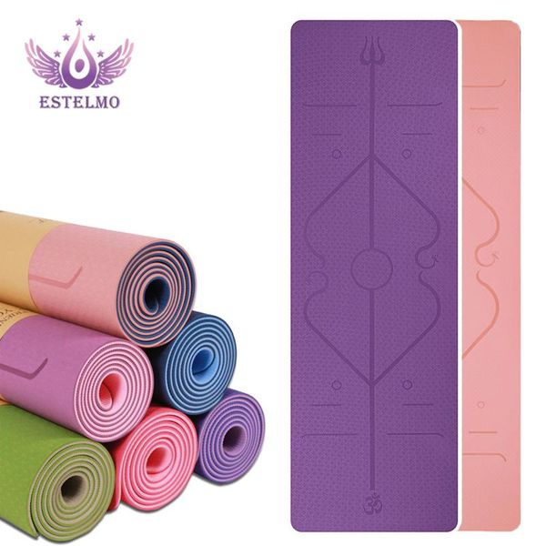 yoga mats two-color posture line tpe mat environmental protection tasteless non-slip sports fitness waterproof and sweat-pro
yoga mats two-color posture line tpe mat environmental protection tasteless non-slip sports fitness waterproof and sweat-pro