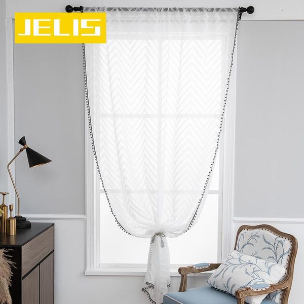 curtain & drapes modern geometric white sheer curtains for living room waves window tulle bedroom voile tassels pompom blind custom panel
curtain & drapes modern geometric white sheer curtains for living room waves window tulle bedroom voile tassels pompom blind custom panel