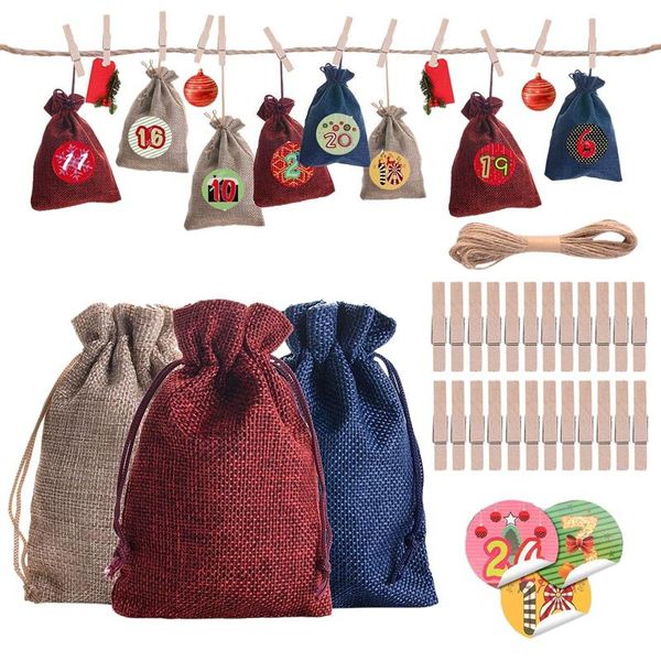 24pcs diy advent calendars bag countdown calendar to christmas drawstring bags for xmas party supplies 10x14cm
24pcs diy advent calendars bag countdown calendar to christmas drawstring bags for xmas party supplies 10x14cm