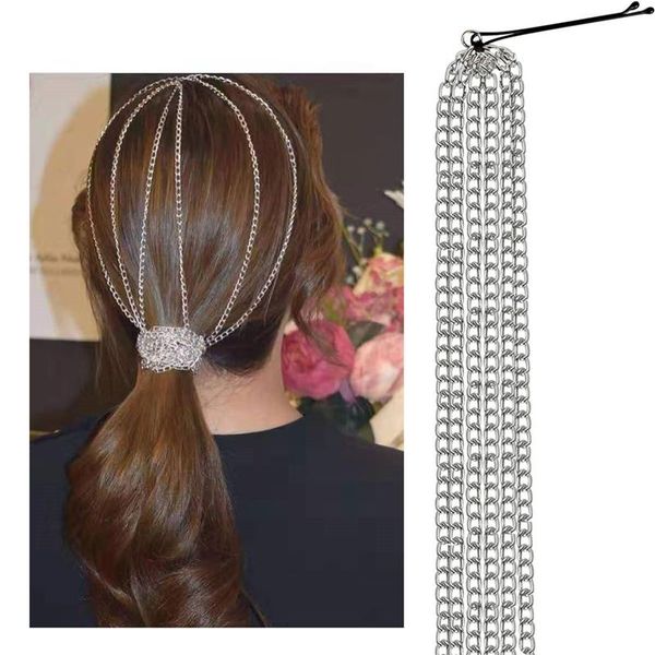 hair accessories fashion 50cm long tassel chain clip jewelry for bridal women silver clips hairstyles headpiece gift
hair accessories fashion 50cm long tassel chain clip jewelry for bridal women silver clips hairstyles headpiece gift