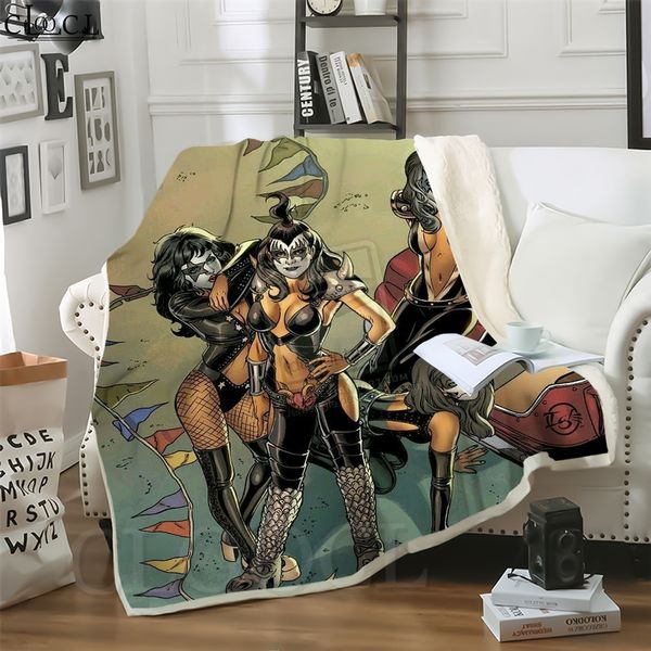 cloocl hard rock kiss band 3d print harajuku air conditioning blanket teens bedding throw blankets plush quilt
cloocl hard rock kiss band 3d print harajuku air conditioning blanket teens bedding throw blankets plush quilt
