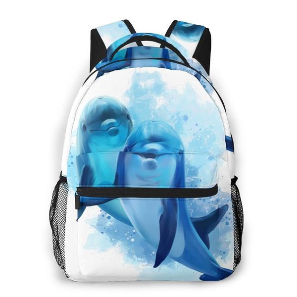 backpack mountaineering two blue dolphins watercolor shoulder bags backpacks
backpack mountaineering two blue dolphins watercolor shoulder bags backpacks