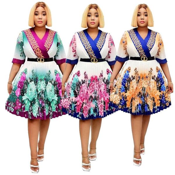 casual dresses tsxt 2021 africann style women print 3-colors knee-length dress lady v-neck half sleeve waist trimming pleated, Black;gray
casual dresses tsxt 2021 africann style women print 3-colors knee-length dress lady v-neck half sleeve waist trimming pleated, Black;gray